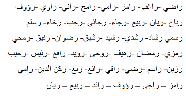 اسماء جديدة اولاد - ما اجمل اسماء الاولاد الجديده 2962 1