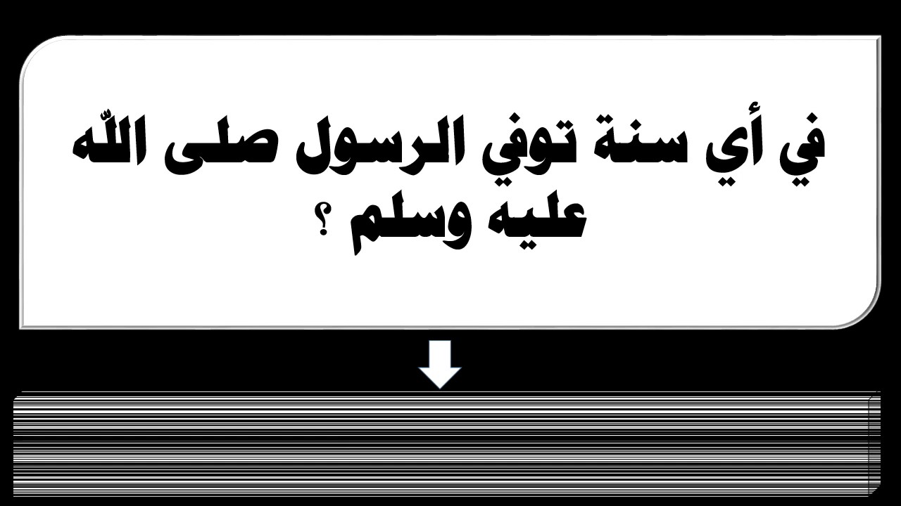 متى توفى الرسول - اصعب سنه علي المسلمين 3745 1