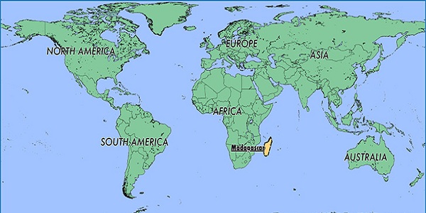 اين تقع جزيرة مدغشقر , رابع اكبر جزيره في العالم
