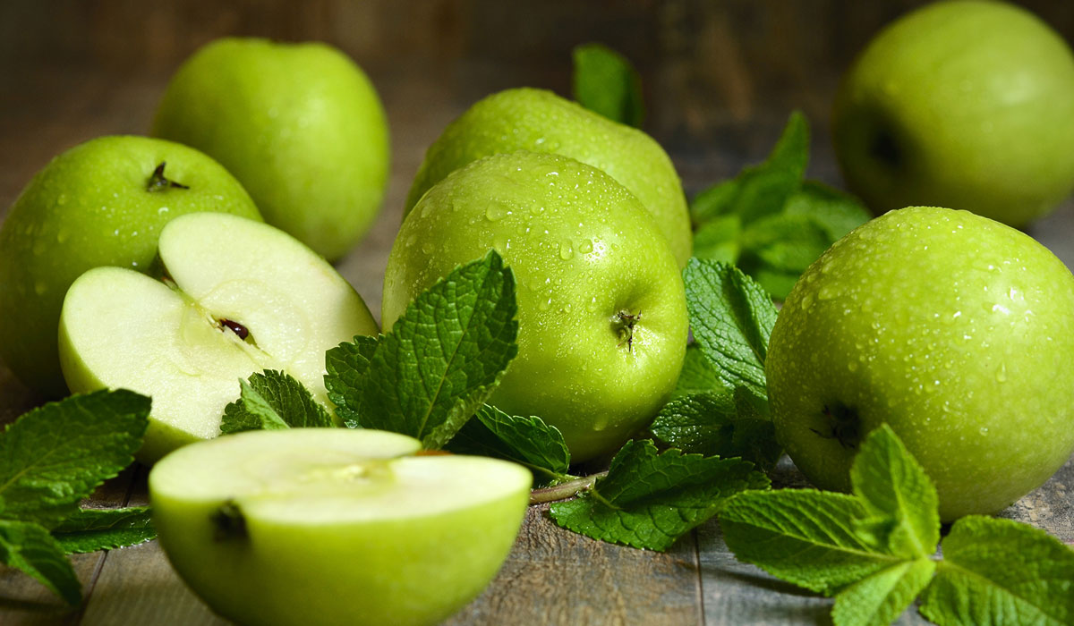 صورة تفاح اخضر , فوائد التفاح الاخضر حنين الذكريات