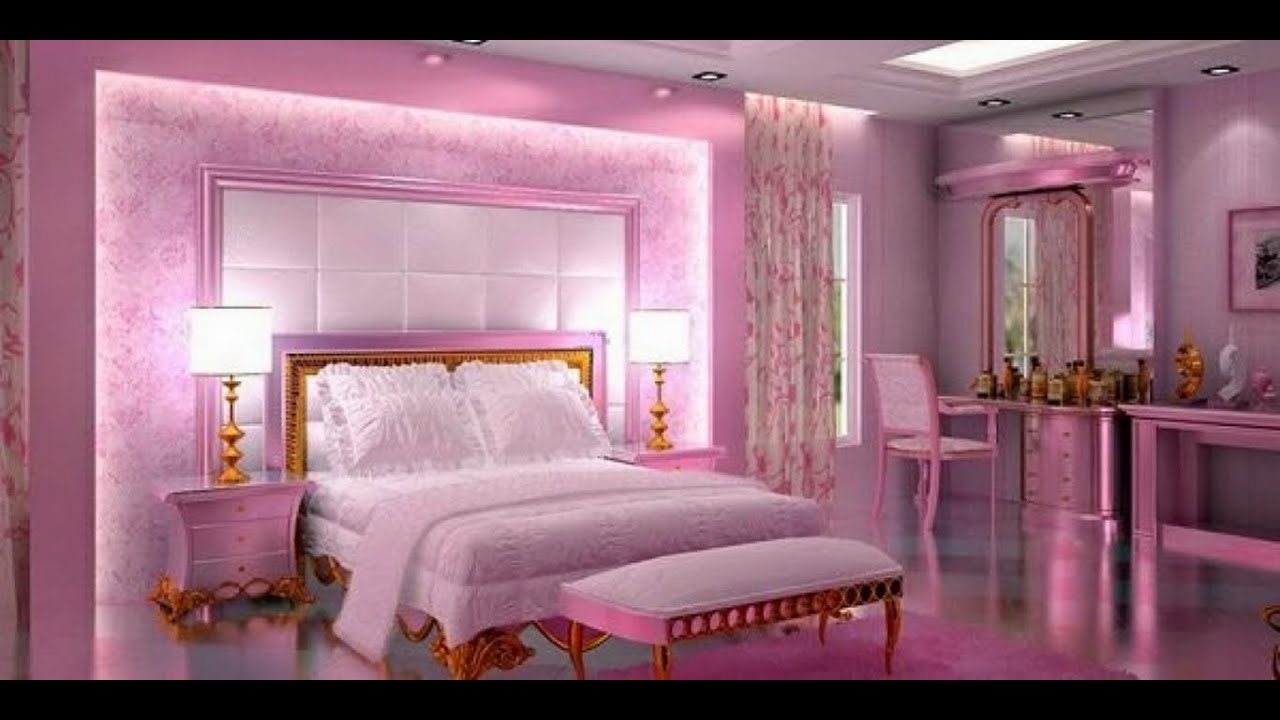 لون غرفة النوم خربزي