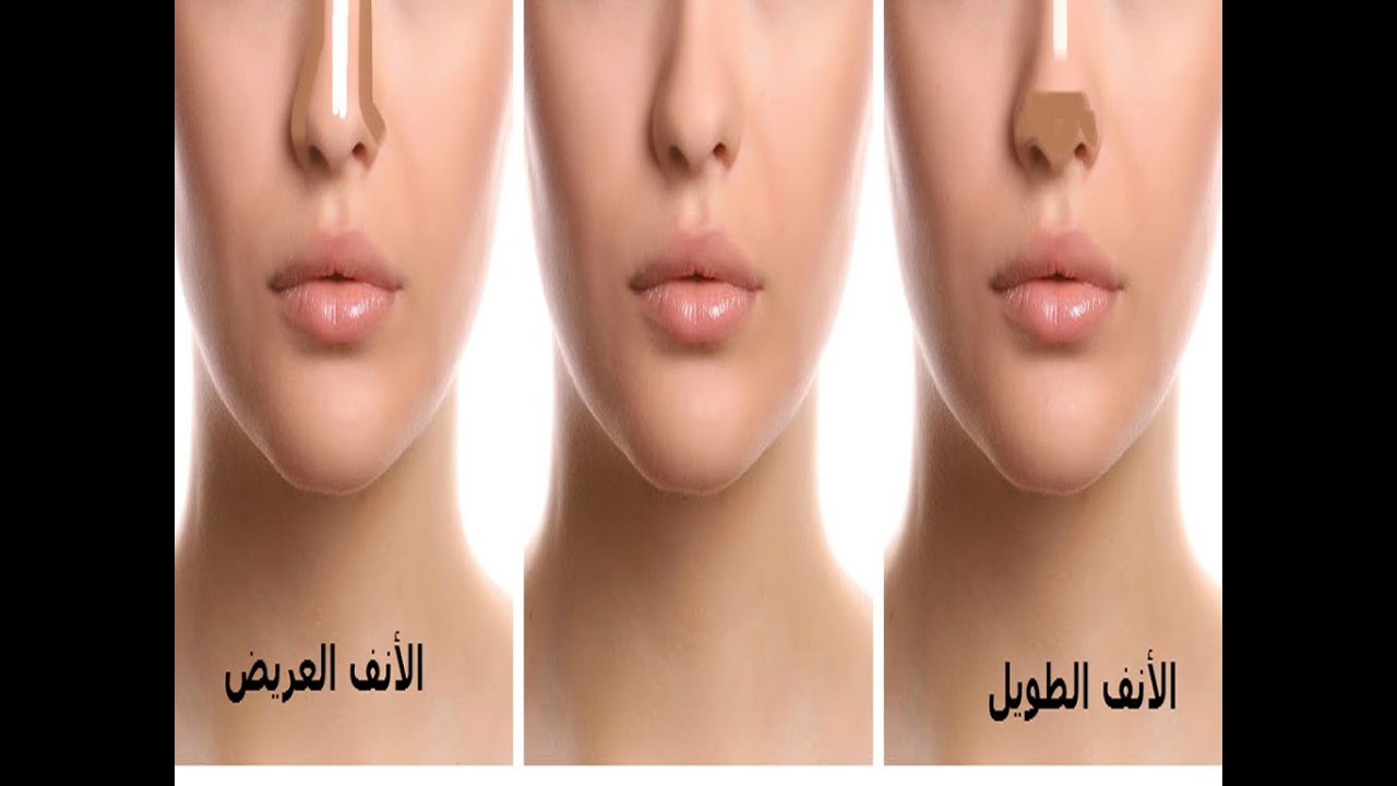 وصفة لتنحيف الانف , عمليات التجميل الطبيعيه وبالبيت